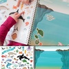 image:imageCUPKIN Animal Habitats Sticker  Coloring Book 500 Stickers amp 12 Scenes  All Around Town