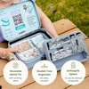 image:imageCupkin Adhesive Bandages for Toddlers and Big Kids Heal in Style with Fun Colorful Designs Perfect for Boys and Girls Comes in Reusable Cute First Aid Kit Metal Tin Wild Animals 150 CountBandages Box  152 Count