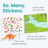 image:imageMystical Mermaids 300 Kids Sticker Book by Cupkin Toddler Travel Activity Coloring and Sticker Book Road Trip Essentials 8 Coloring Pages 8 Side by Side Scenes for Ages 28 YearsDinosaurs