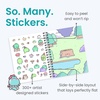image:imageMystical Mermaids 300 Kids Sticker Book by Cupkin Toddler Travel Activity Coloring and Sticker Book Road Trip Essentials 8 Coloring Pages 8 Side by Side Scenes for Ages 28 YearsFrogs