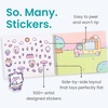 image:imageMystical Mermaids 300 Kids Sticker Book by Cupkin Toddler Travel Activity Coloring and Sticker Book Road Trip Essentials 8 Coloring Pages 8 Side by Side Scenes for Ages 28 YearsCute Foods