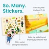 image:imageMystical Mermaids 300 Kids Sticker Book by Cupkin Toddler Travel Activity Coloring and Sticker Book Road Trip Essentials 8 Coloring Pages 8 Side by Side Scenes for Ages 28 YearsPlay Outside