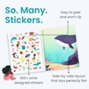 image:imageMystical Mermaids 300 Kids Sticker Book by Cupkin Toddler Travel Activity Coloring and Sticker Book Road Trip Essentials 8 Coloring Pages 8 Side by Side Scenes for Ages 28 YearsMermaids