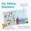 image:imageMystical Mermaids 300 Kids Sticker Book by Cupkin Toddler Travel Activity Coloring and Sticker Book Road Trip Essentials 8 Coloring Pages 8 Side by Side Scenes for Ages 28 YearsAxolotl Adventures