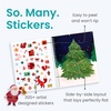 image:imageMystical Mermaids 300 Kids Sticker Book by Cupkin Toddler Travel Activity Coloring and Sticker Book Road Trip Essentials 8 Coloring Pages 8 Side by Side Scenes for Ages 28 YearsHolly Jolly Holidays