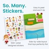 image:imageMystical Mermaids 300 Kids Sticker Book by Cupkin Toddler Travel Activity Coloring and Sticker Book Road Trip Essentials 8 Coloring Pages 8 Side by Side Scenes for Ages 28 YearsTogether With You
