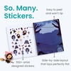 image:imageMystical Mermaids 300 Kids Sticker Book by Cupkin Toddler Travel Activity Coloring and Sticker Book Road Trip Essentials 8 Coloring Pages 8 Side by Side Scenes for Ages 28 YearsSpooky Village