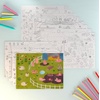 image:imageSticker Book for Kids 24 300500 Kids Stickers Down At The Farm amp Axolotl by Cupkin 812 Coloring Pages amp Scenes Toddler Travel Activity Coloring and Sticker Books for Children Ages 48  810