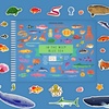 image:imageSticker Book for Kids 24 500 Kids Stickers Deep Blue Sea amp Beach Day by Cupkin 12 Coloring Pages amp Scenes Toddler Travel Activity Coloring and Sticker Books for Children Ages 48  810