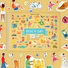 image:imageSticker Book for Kids 24 500 Kids Stickers Deep Blue Sea amp Beach Day by Cupkin 12 Coloring Pages amp Scenes Toddler Travel Activity Coloring and Sticker Books for Children Ages 48  810