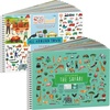 image:imageCUPKIN Safari amp Town Sticker Book for Kids 210 500 Stickers 12 Coloring Pages Multicolor Paper or Vinyl Animal City Elements