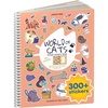 image:imageMystical Mermaids 300 Kids Sticker Book by Cupkin Toddler Travel Activity Coloring and Sticker Book Road Trip Essentials 8 Coloring Pages 8 Side by Side Scenes for Ages 28 YearsCats
