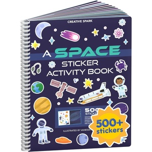 image:imageMystical Mermaids 300 Kids Sticker Book by Cupkin Toddler Travel Activity Coloring and Sticker Book Road Trip Essentials 8 Coloring Pages 8 Side by Side Scenes for Ages 28 YearsSpace